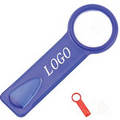 Plastic Bookmark With Magnifying Glass
